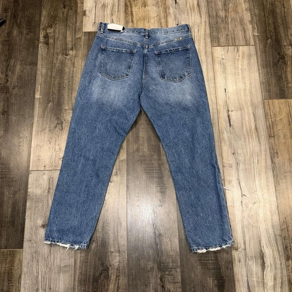 KanCan Los Angeles Camo Patches Distressed Jeans Size 11/29 NEW